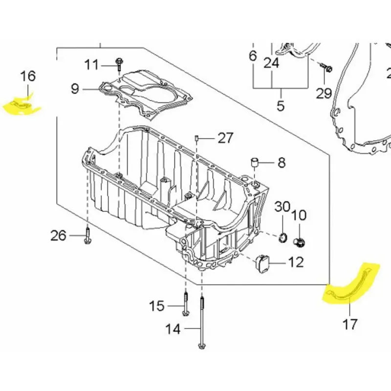 Cuello De Cárter Kia Río 1.5 El Par