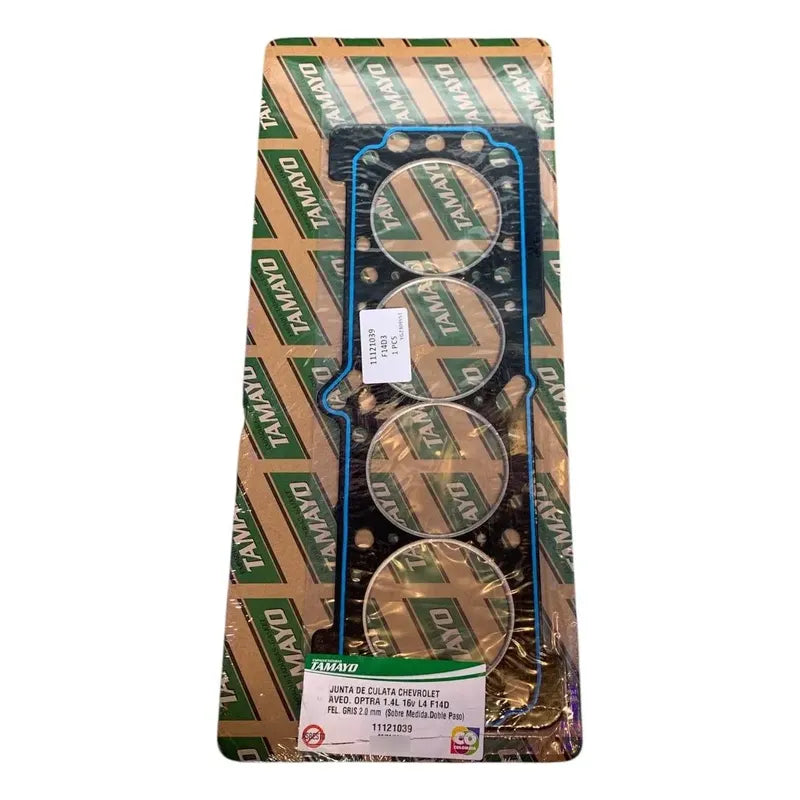 Empacadura Camara Aveo 1.6 2 Huecos Sobremedida 2.0 Mm