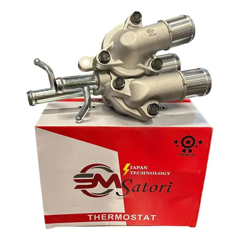 Carcaza Termostato Completa Getz Elantra 1.6