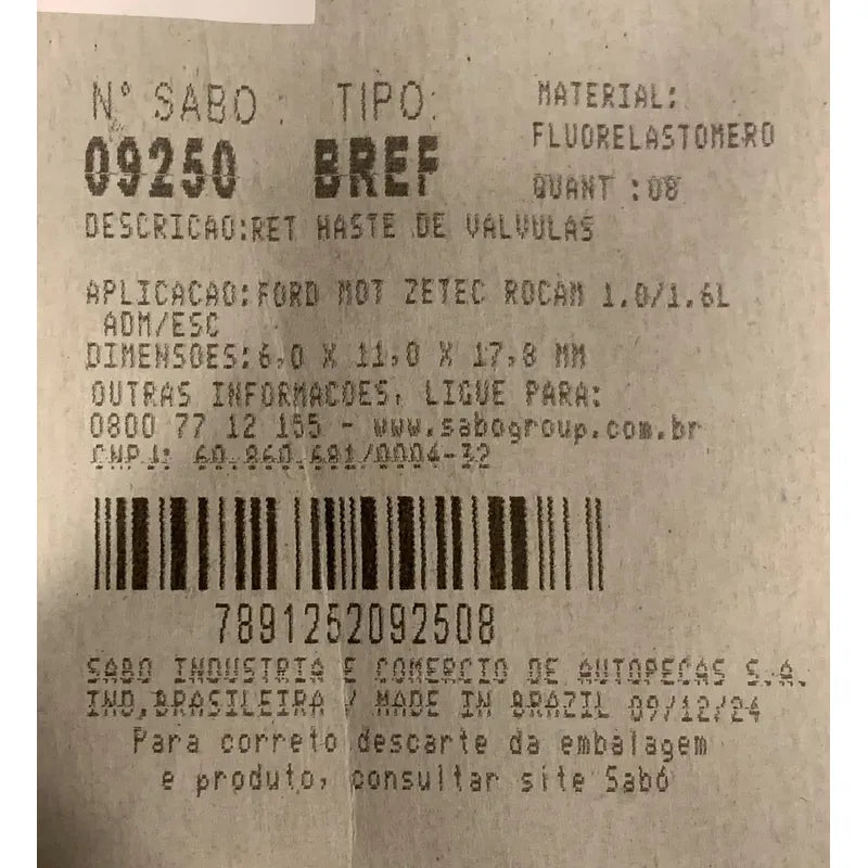 Sellos De Valvula Ford Fiesta Ka Ecosport 1.6