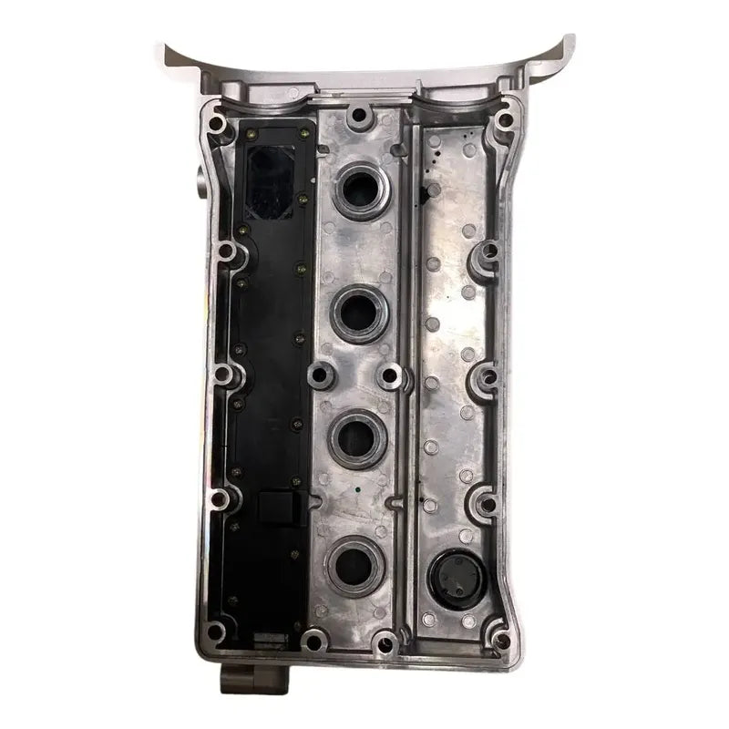 Tapa Válvula De Aluminio Chevrolet Aveo 1.6 Con Codo Negro
